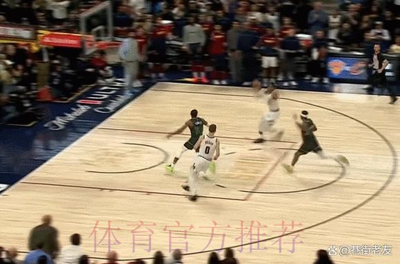 威斯布鲁克半场出战15分钟，7中5得到13分1板2助攻